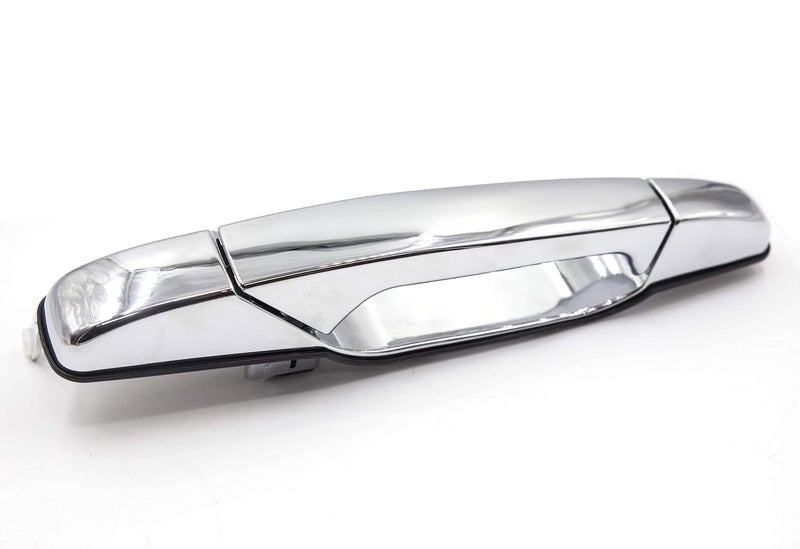 Otois Exterior Chrome Door Handle Rear Right Compatible with Chevy Silverado GMC Sierra Suburban Avalanche Tahoe Yukon Yukon XL Escalade - Image 1